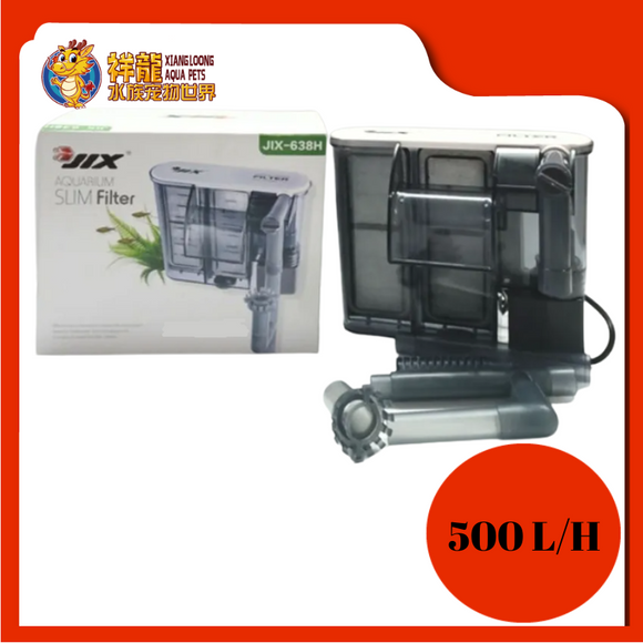 JIX 638H SLIM HANG ON FILTER 6.8W 500L/H