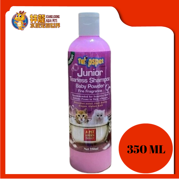 TULIPSPET JUNIOR BABY POWDER 350ML 00258