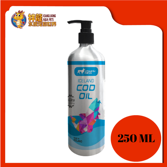 CHUNKBITS ICELAND DOG COD OIL 250ML