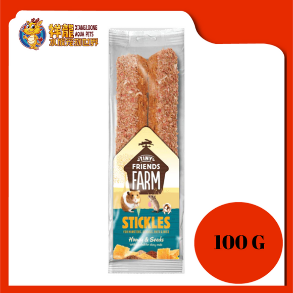 TINY FRIEND STICKLES HONEY & SEEDS 100G