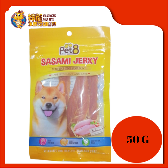 SASAMI JERKY DRY CUT CHICKEN JERKY 50G [JJ07]