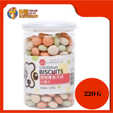 LUSCIOUS DOG BISCUIT [BUN SHAPE] 220G