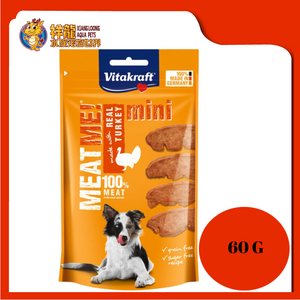 VITAKRAFT MEAT ME MINI + TURKEY 60G [V39399]