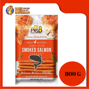 PET8 DOG 2 KITCHEN SMOKED SALMON 800G [JDZ03]