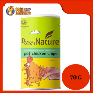 PURE & NATURE CHICKEN CRISPY POTATO CHIPS 70G