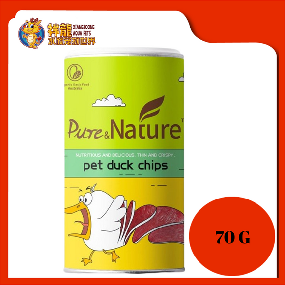 PURE & NATURE DUCK CRISPY POTATO CHIPS 70G