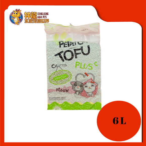 PETPETCAT TOFU CAT LITTER 6L [GREEN TEA]