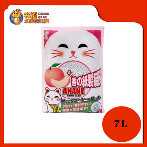 AKANE PAPER CAT LITTER-7L [PEACH]