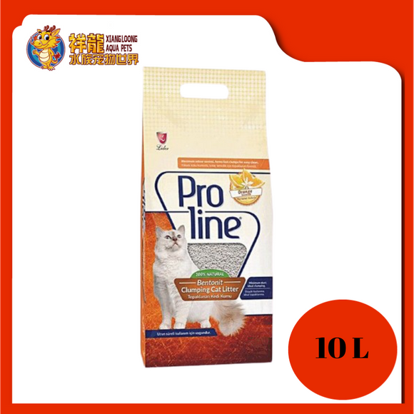 PROLINE CAT LITTER 10L-ORANGE