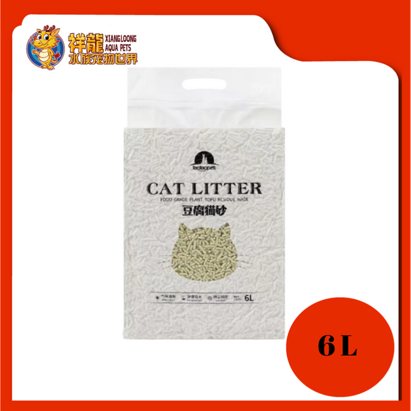 TAOTAOPETS TOFU CAT LITTER 6L [GREEN TEA]