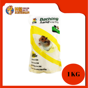 HUAN BAO HAMSTER BATHING SAND 1KGLEMON(DL605)