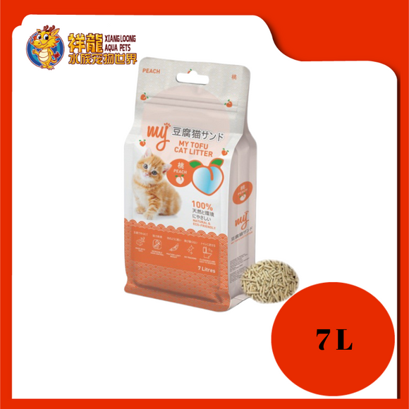 MY TOFU CAT LITTER 7L [PEACH]