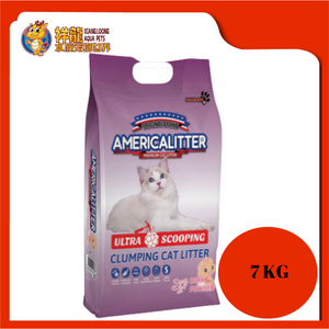 AMERICA LITTER ULTRA SCOOPING BABY POWDER 7KG