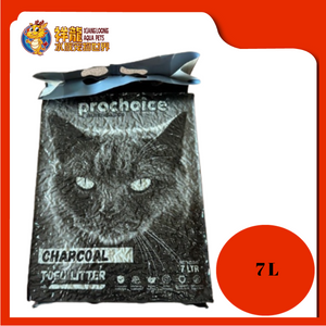 PROCHOICE TOFU CAT LITTER 7L [CHARCOAL]