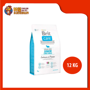 BRIT CARE GRAIN FREE ADULT SALMON & POTATO 12KG