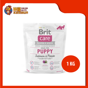 BRIT CARE GRAIN FREE PUPPY SALMON & POTATO 1KG