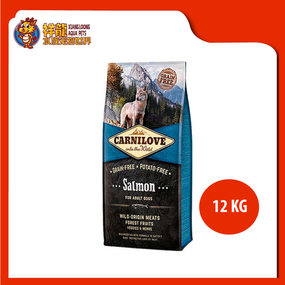 CARNILOVE GRAIN FREE ADULT SALMON 12KG