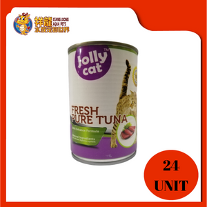 JOLLY CAT FRESH PURE TUNA 400G (RM3.28 X 24 UNIT)