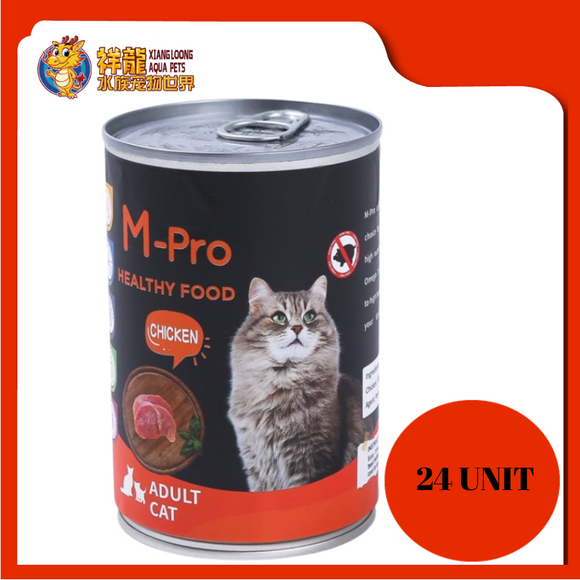 M-PRO CAT CHICKEN 400G X 24UNIT