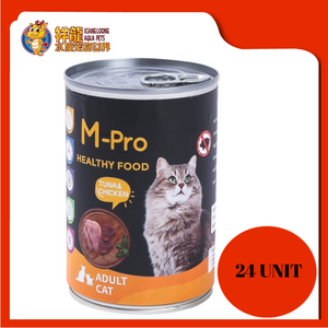 M-PRO CAT TUNA & CHICKEN 400G X 24UNIT