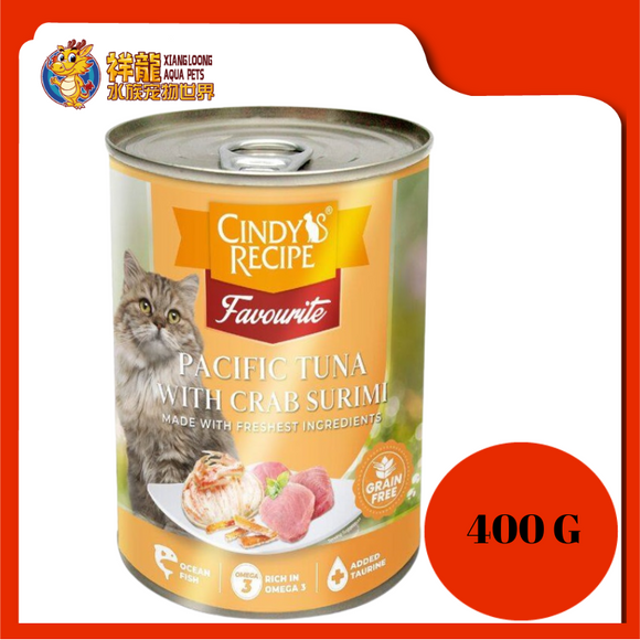 CINDY'S FAVOURITE TUNA WITH CRAB SURIMI 400G