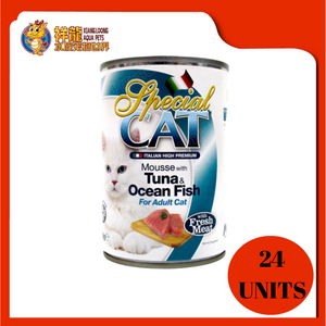 SPECIAL CAT MOUSSE TUNA AND OCEAN FISH 400G X 24UNIT