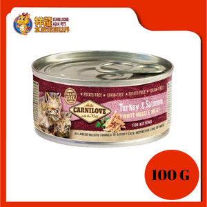 CARNILOVE TURKEY & SALMON KITTEN 100G