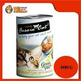 FUSSIE CAT FRESH TUNA WITH MACKEREL 400G x 24UNIT