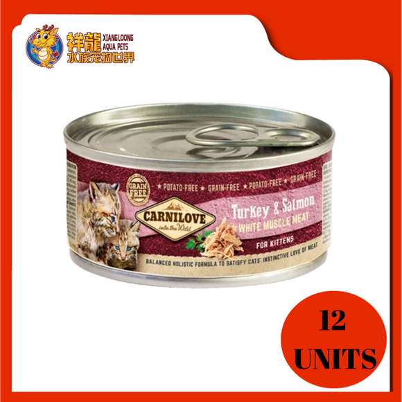 CARNILOVE KITTEN TURKEY & SALMON 100G (12XRM5.89)