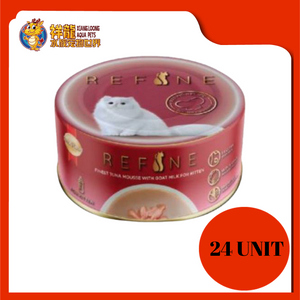 SH REFINE TUNA MOUSSE GOAT MILK KITTEN (24 UNIT X 80G)