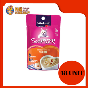 SOUPURR CHEESY CHICKEN SOUP W.SHRIMP 50G X 48PKT