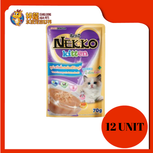 NEKKO KITTEN TUNA CREAMY KATSUOBUSHI 12X70G