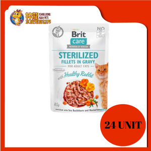 BRIT CARE GRAVY FOR STRERELISED RABBIT 24X85G