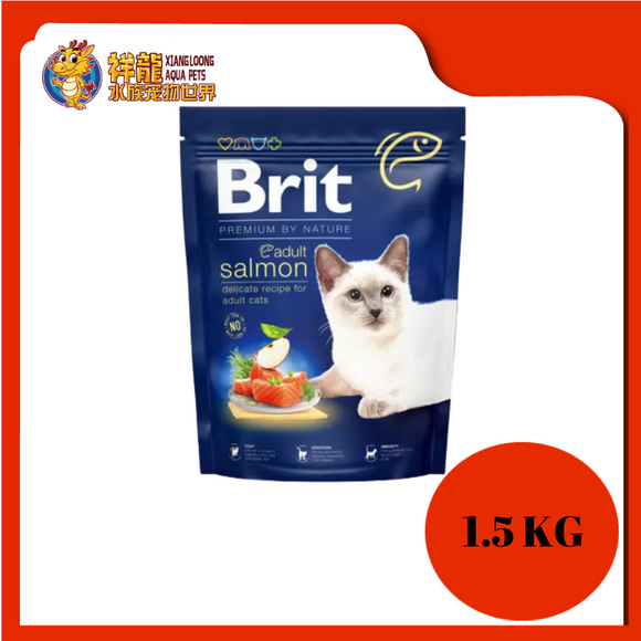 BRIT PREMIUM ADULT SALMON 1.5KG