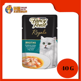 FANCY FEAST ROYALE BROTHS SEABREAM+SURIMI+SOLE&SNAPPER (12 UNIT X 40G)