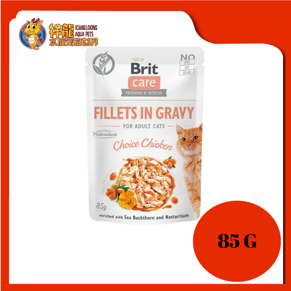 BRIT CARE GRAVY WITH CHOICE CHICKEN 85G