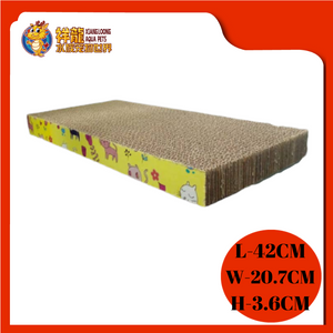 CAT SCRATCHER BOARD [FLAT]42*20.7*3.6CM