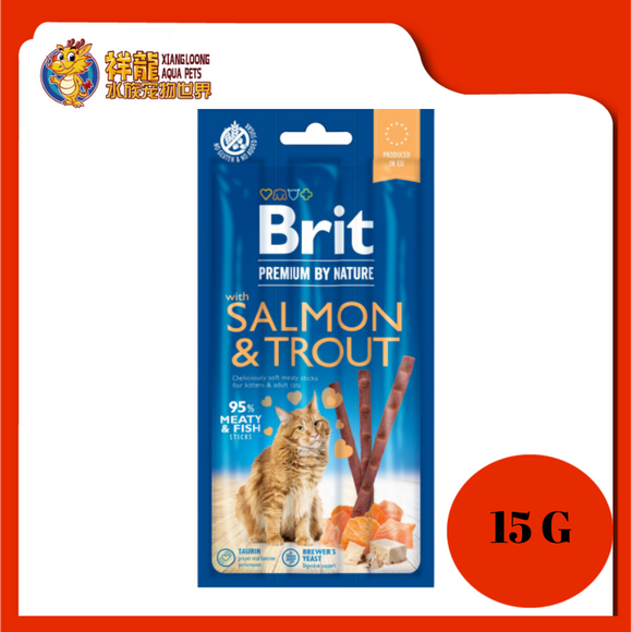 BRIT CAT STICK SALMON & TROUT [3PCS X 5G]