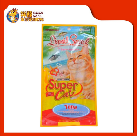 SUPER CAT LIQUID TUNA 15GX4PKT