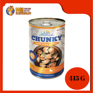 ALPS CHUNKY SALMON DOG CAN FOOD 415G