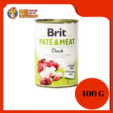 BRIT PATE & MEAT DUCK 400G