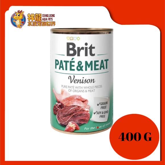 BRIT PATE & MEAT VENISON 400G