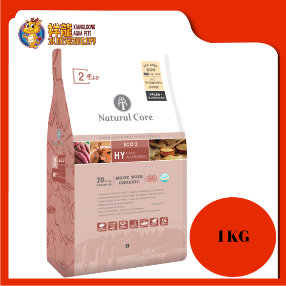 NATURAL CORE ECO2 DUCK & SWEET POTATO 1KG