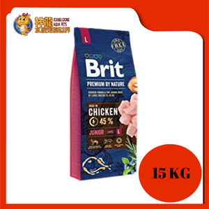 BRIT PREMIUM BY NATURE LARGE JUNIOR CHICKEN 15KG