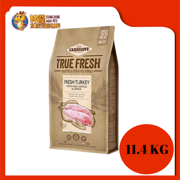 CARNILOVE TRUE FRESH TURKEY ADULT 11.4KG