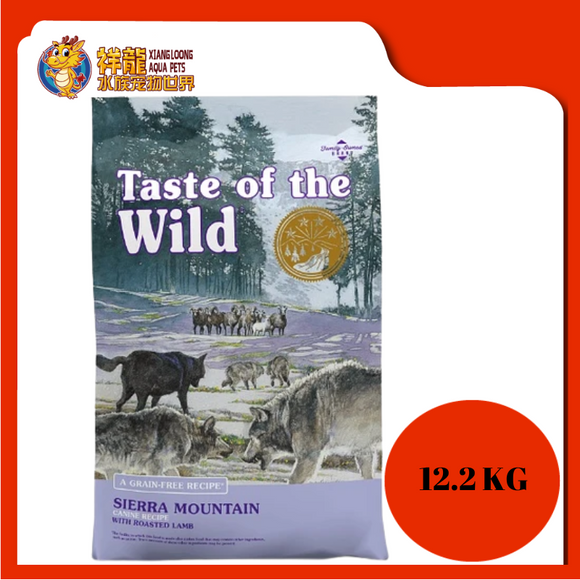 TASTE OF THE WILD SIERRA MOUNTAIN CANINE 12.2KG