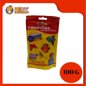 TOPKA TROPICAL GRANULES DELUXE 100G(MINI)