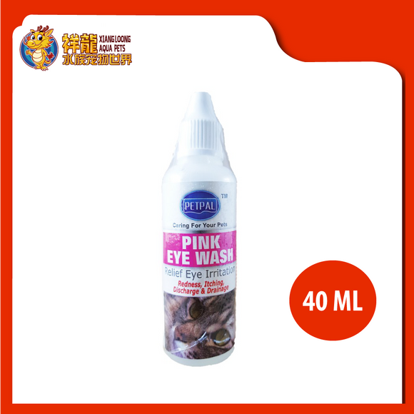 PETPAL PINK EYE WASH 40ML [CAT]