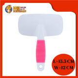 SLICKER BRUSH WITH COMB-L 15.5CM