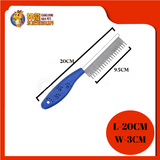 SHEDDING COMB WITH HANDLE 2 IN 1